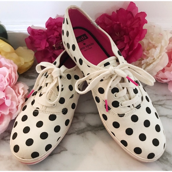 kate spade Shoes - Kate Spade New York Kick Polka Dot Keds Sneakers